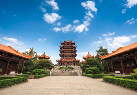 三大名楼のひとつとして有名な「黄鶴楼」