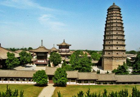 三国志遺跡-法門寺