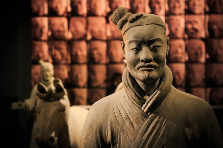 中国定番観光名所‐兵馬俑